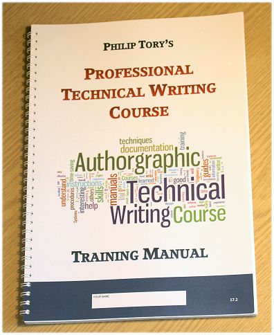 technical writing self-training course manual